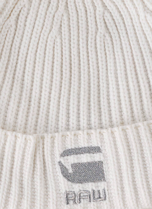 Bonnet blanc G STAR pour fille