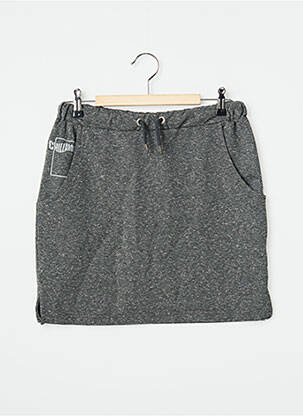 Jupe mi-longue taille normale gris CHILLAROUND fille