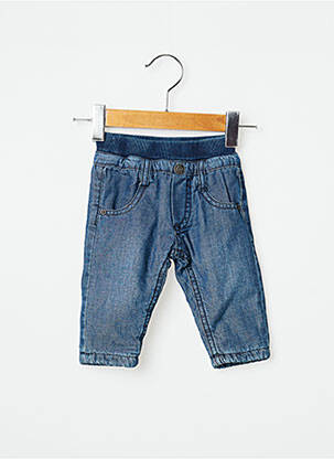Jeans coupe slim taille élastique taille élastique bleu 3 POMMES garçon