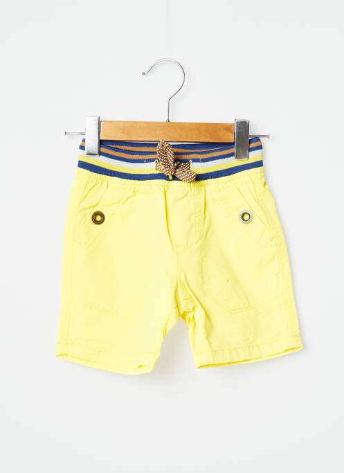 Bermuda tissage popeline taille élastique jaune CATIMINI garcon