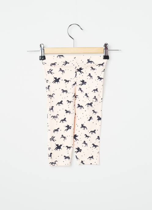 Legging rose 3 POMMES pour fille