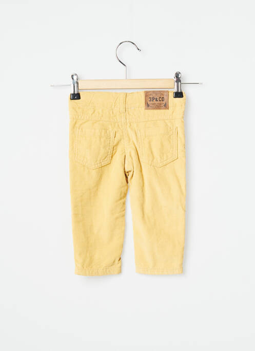 Pantalon slim jaune 3 POMMES pour garçon