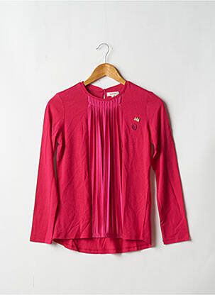 Top manches longues manches longues rose CATIMINI fille
