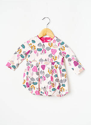 Blouse imprimé fantaisie manches longues rose CATIMINI fille