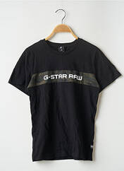 T-shirt noir G STAR pour garçon seconde vue