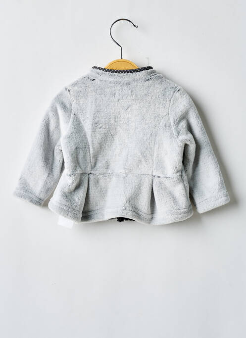 Polaire col rond gris CATIMINI fille