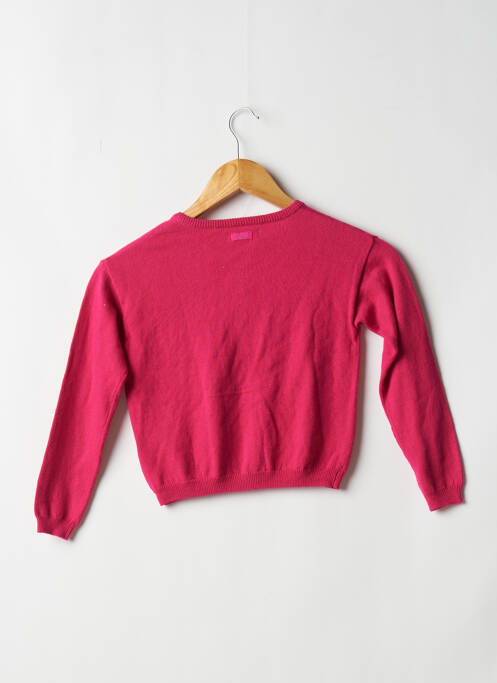 Gilet manches longues rose CATIMINI pour fille