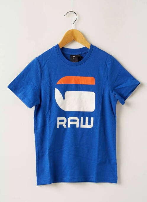 T-shirt bleu G STAR pour garçon