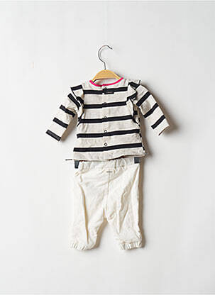 Ensemble pantalon resserrée sur le bas beige CATIMINI fille