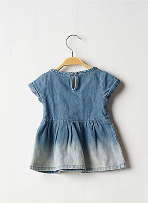 Robe mi-longue manches courtes manches courtes bleu LEVI'S fille