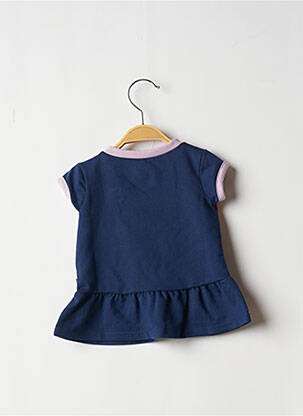 Robe mi-longue manches courtes manches courtes bleu LEVI'S fille
