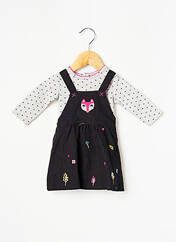 Ensemble robe noir CATIMINI pour fille seconde vue