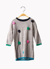 Robe mi-longue bleu CATIMINI pour fille seconde vue