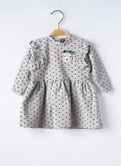 Robe mi-longue gris CATIMINI pour fille seconde vue