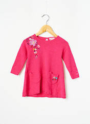 Robe mi-longue rose CATIMINI pour fille seconde vue