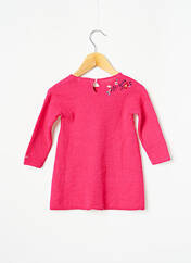 Robe mi-longue rose CATIMINI pour fille seconde vue