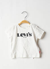 T-shirt blanc LEVIS pour fille seconde vue