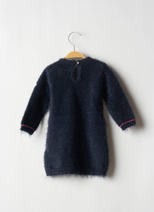 Pull tunique bleu 3 POMMES pour fille