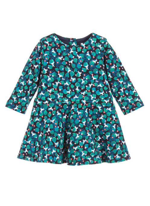 Robe mi-longue bleu CATIMINI pour fille