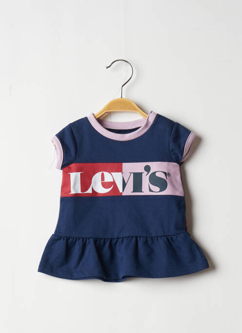 Robe mi-longue bleu LEVIS pour fille