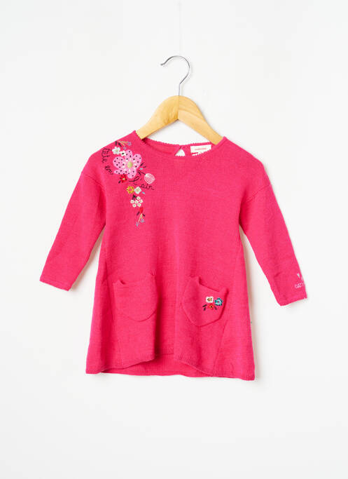 Robe mi-longue rose CATIMINI pour fille