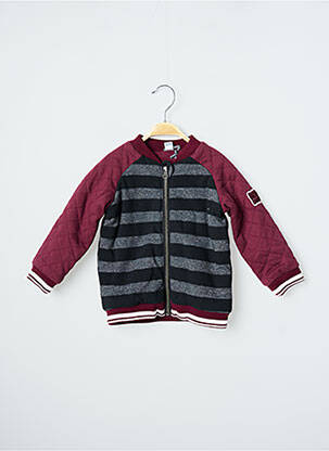 Blouson finition intérieure doublée noir 3 POMMES garçon