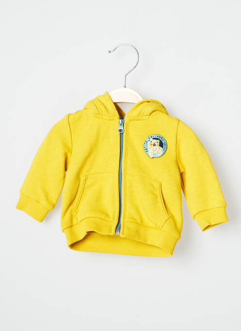 Veste casual manches longues jaune CATIMINI garcon