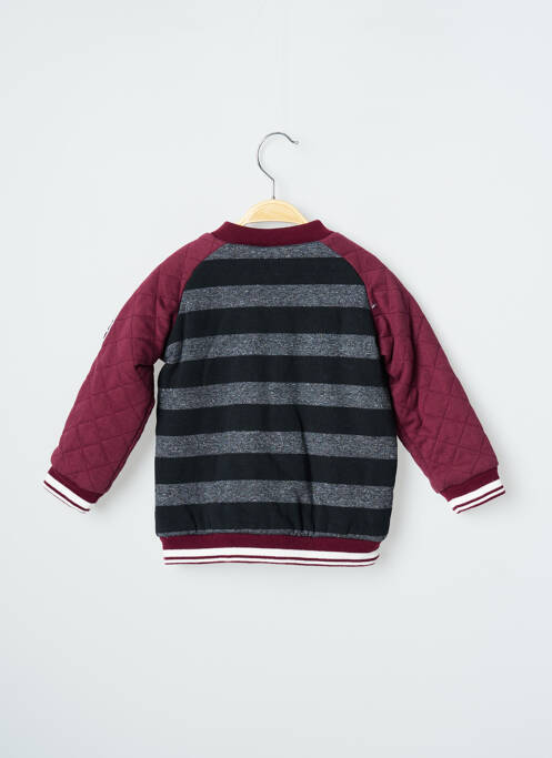 Blouson noir 3 POMMES pour garçon