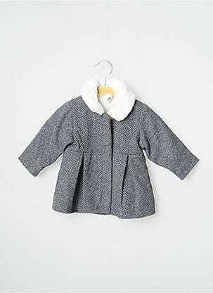 Manteau court manches longues sans capuche gris ABSORBA fille