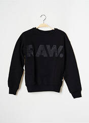 Sweat-shirt noir G STAR pour fille seconde vue