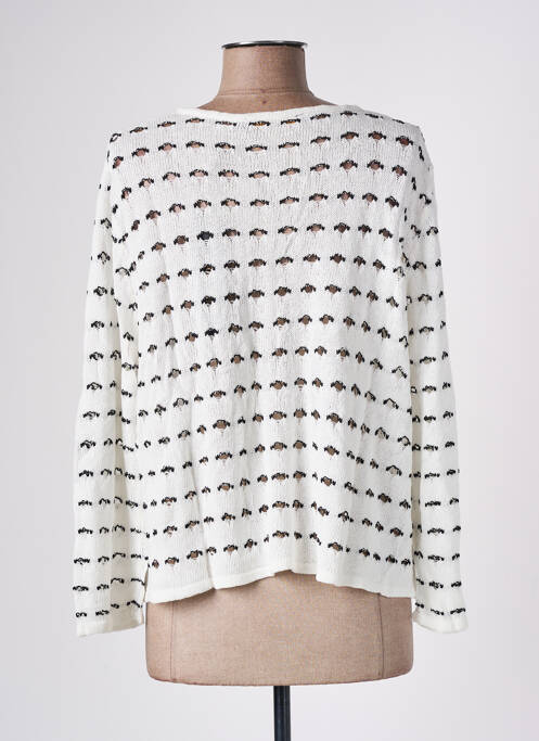 Gilet manches longues beige PURPLEROSE pour femme