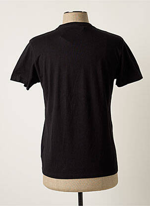 T-shirt coupe cintrée manches courtes noir PALAWAN homme