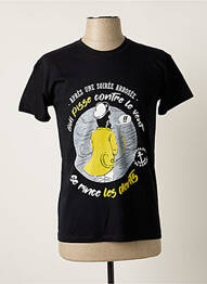 T-shirt coupe cintrée manches courtes noir SOL'S homme