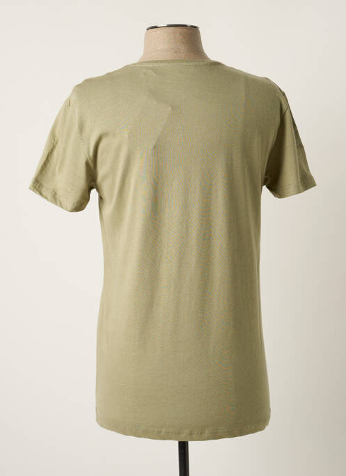 T-shirt coupe cintrée manches courtes vert AVOMARKS homme