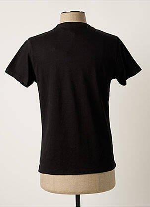 T-shirt coupe cintrée manches courtes noir PALAWAN homme