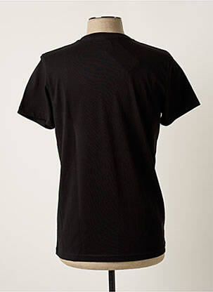 T-shirt coupe cintrée manches courtes noir PALAWAN homme