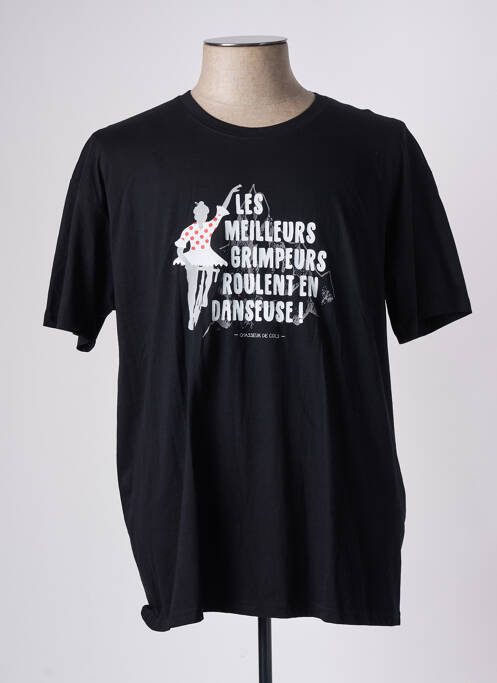 T-shirt noir AVOMARKS pour homme