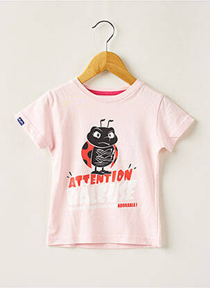 T-shirt rose AVOMARKS pour fille