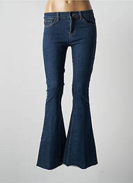 Jean coupe flare sélection denim taille basse bleu ATELIER JAD femme