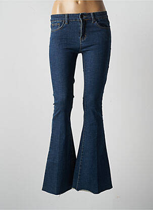 Jean coupe flare sélection denim taille basse bleu ATELIER JAD femme