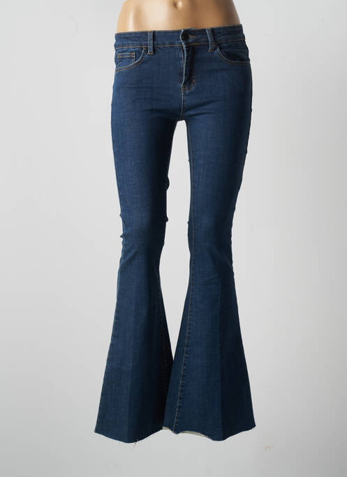 Jean coupe flare sélection denim taille basse bleu ATELIER JAD femme