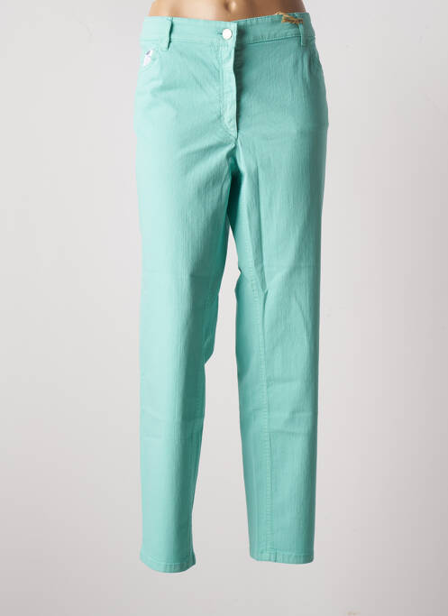 Pantalon slim vert ZERRES pour femme
