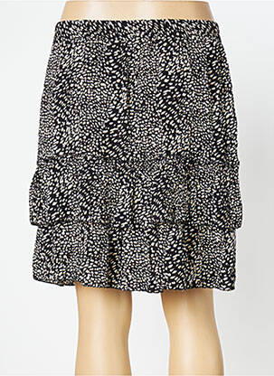 Jupe courte coupe évasée noir DONA LISA femme