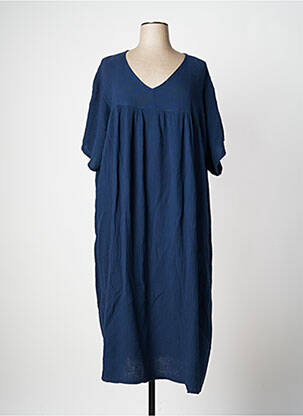 Robe longue bleu BELLOVE pour femme
