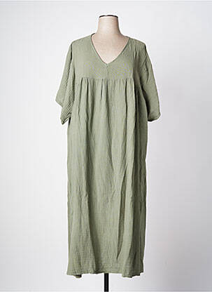 Robe longue vert BELLOVE pour femme