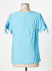 T-shirt bleu HALOGENE pour femme seconde vue