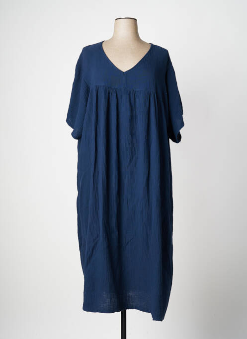 Robe longue bleu BELLOVE pour femme