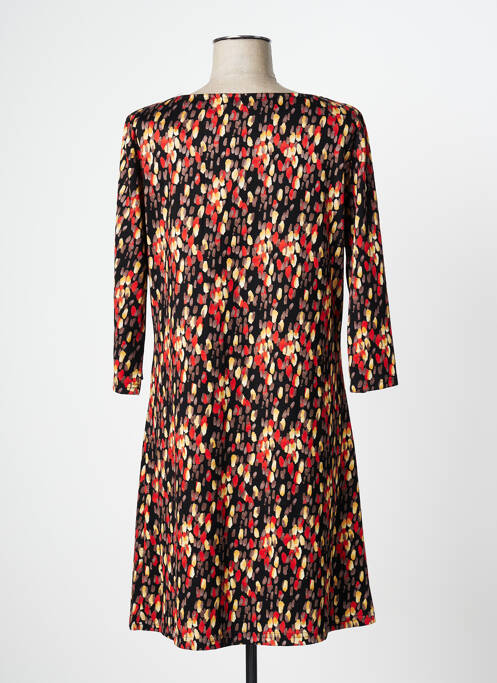 Robe mi-longue noir VEGAS pour femme