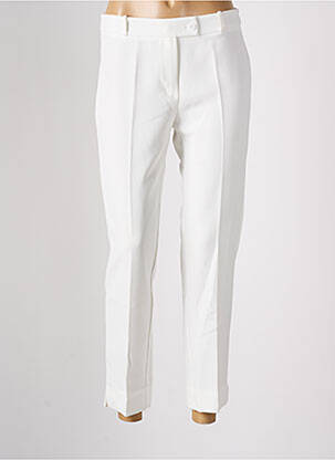 Pantalon 7/8 blanc HIPPOCAMPE pour femme