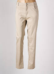 Pantalon slim beige YZY pour femme seconde vue